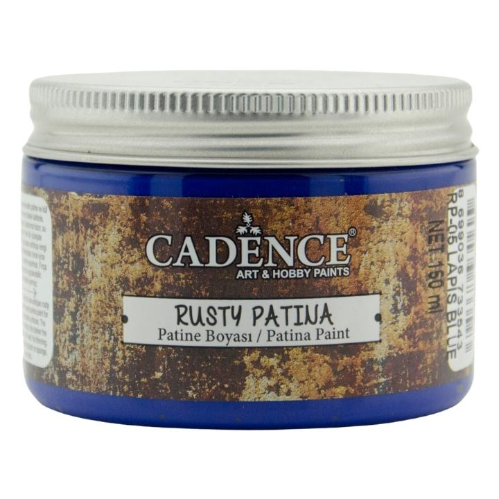 Cadence rusty patina verf 150ml blauw