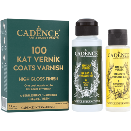 Cadence 100 lagen vernis set 70+120ml