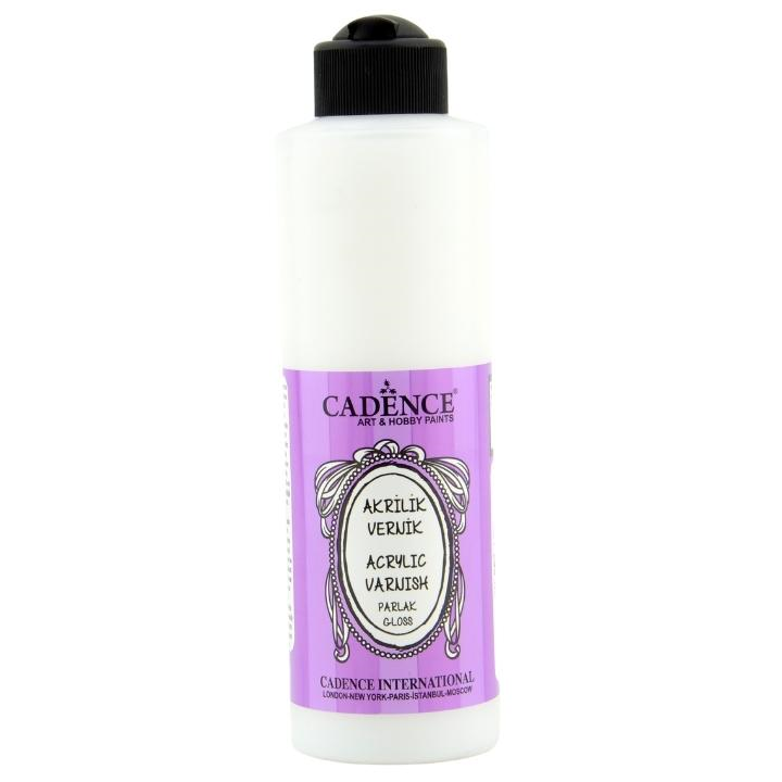 Cadence vernis op waterbasis glans 250ml