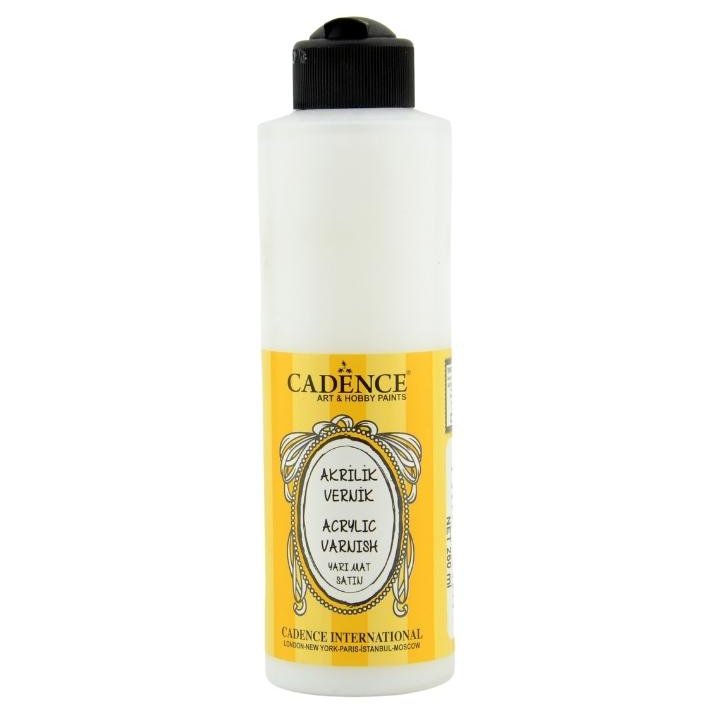 Cadence vernis op waterbasis satijnglans 250ml