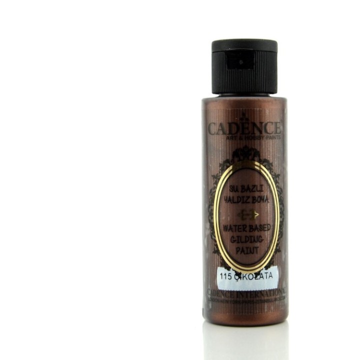 Cadence gilding acrylverf metallic 70ml chocolate