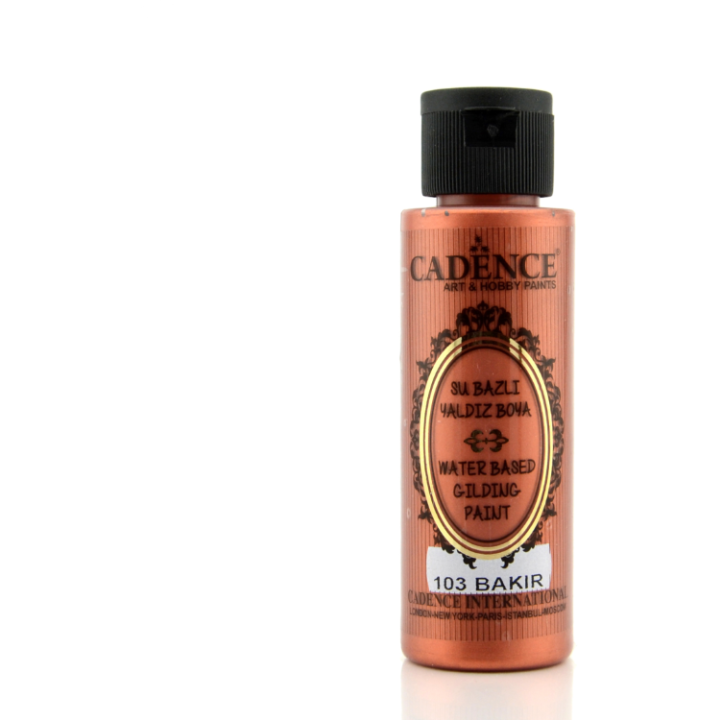 Cadence gilding acrylverf metallic 70ml copper