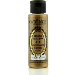 Cadence gilding acrylverf metallic 70ml majestic gold