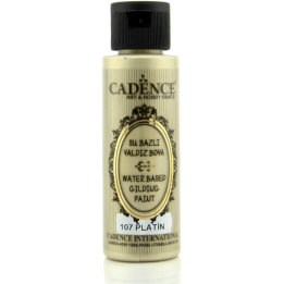Cadence gilding acrylverf metallic 70ml platina