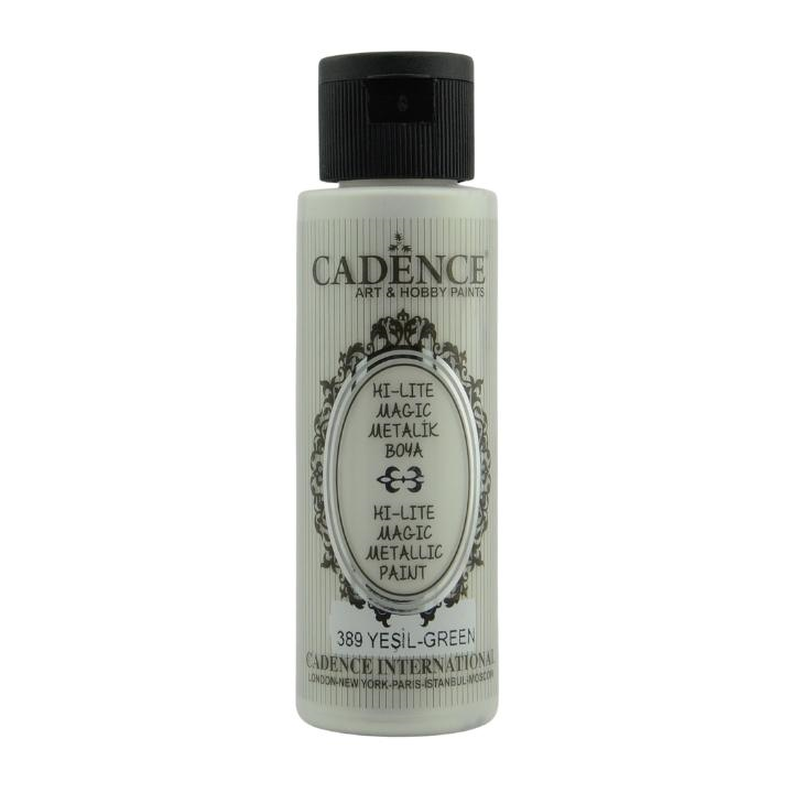 Cadence hi lite acrylverf metallic 70ml green