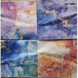 Elegant marble servet 33x33cm (t-81)