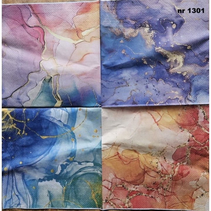 Elegant marble servet 33x33cm (t-81)
