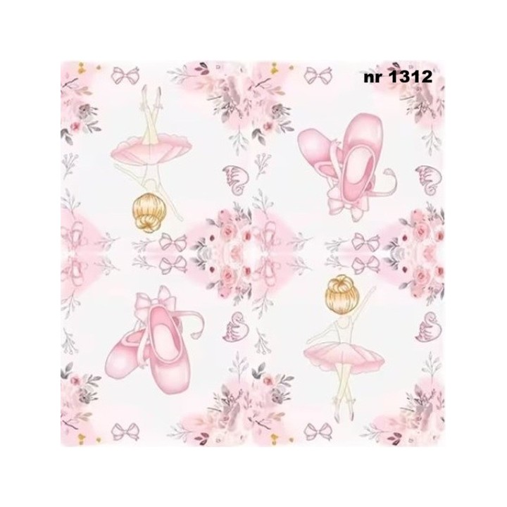Ballerina servet 33x33cm (t-92)