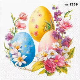 Egg Bouquet servet 33x33cm