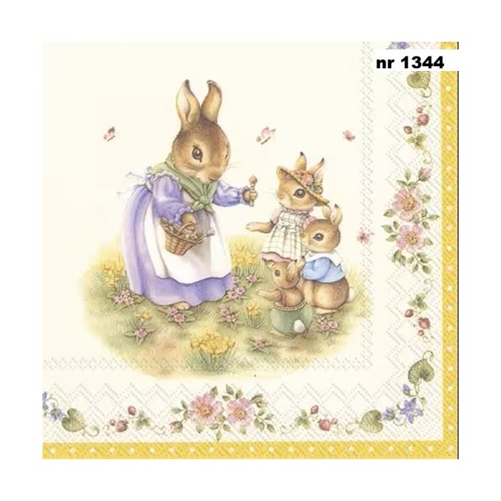 Spring Fantasy Easter servet 33x33cm