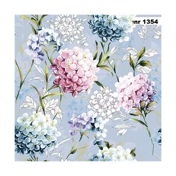 Horana blue servet 33x33cm