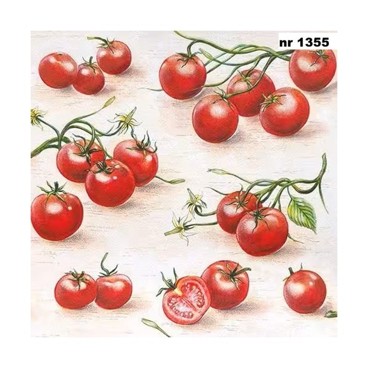 Tomatoes servet 33x33cm