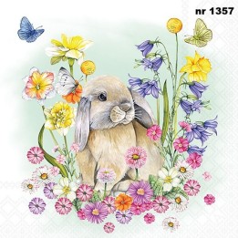 Little Rabbit servet 33x33cm