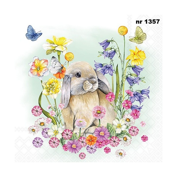 Little Rabbit servet 33x33cm