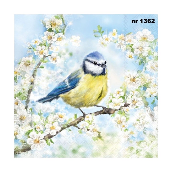 Blossom Time servet 33x33cm