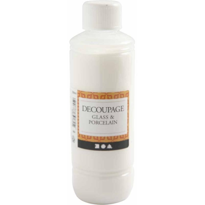 CC Decoupage Lijm Glas -en Porselein 250 ml