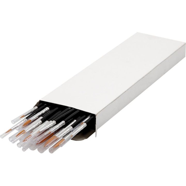 CC Gold Line Acryl Penselen All-round Rond Set 36 stuks