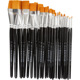 CC Gold Line Acryl Penselen All-round Set 30 stuks