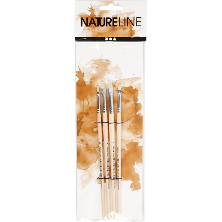 CC Nature Line Kwasten Set 4 stuks