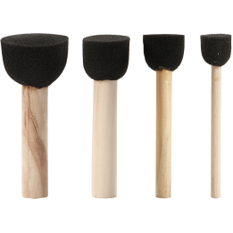 Artistline Foamkwasten 13-35 mm 4 stuks