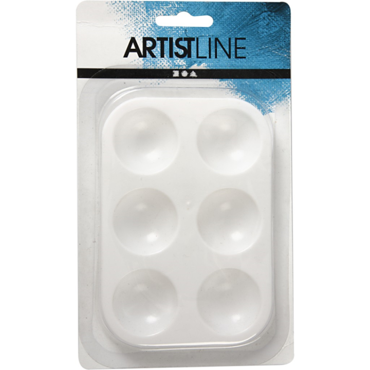 Artistline Palet Plastic 6 vakken