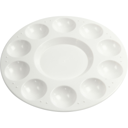 Artistline Palet Rond Plastic 11 vakken