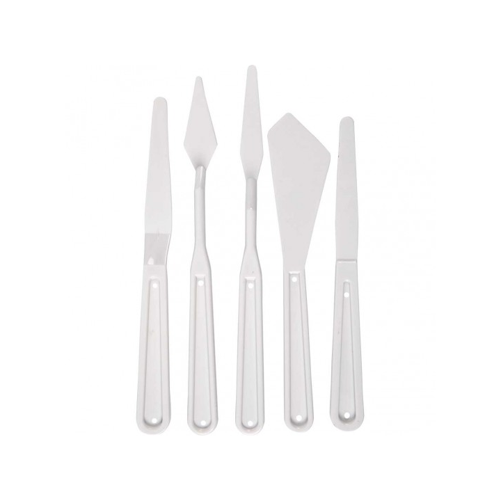 Artistline Paletmessen Plastic 5 stuks