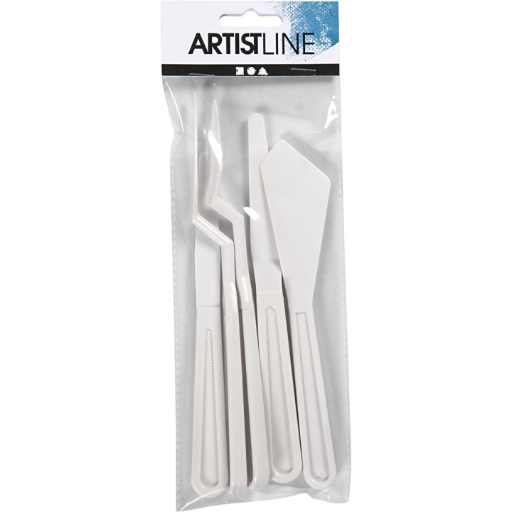 Artistline Paletmessen Plastic 5 stuks