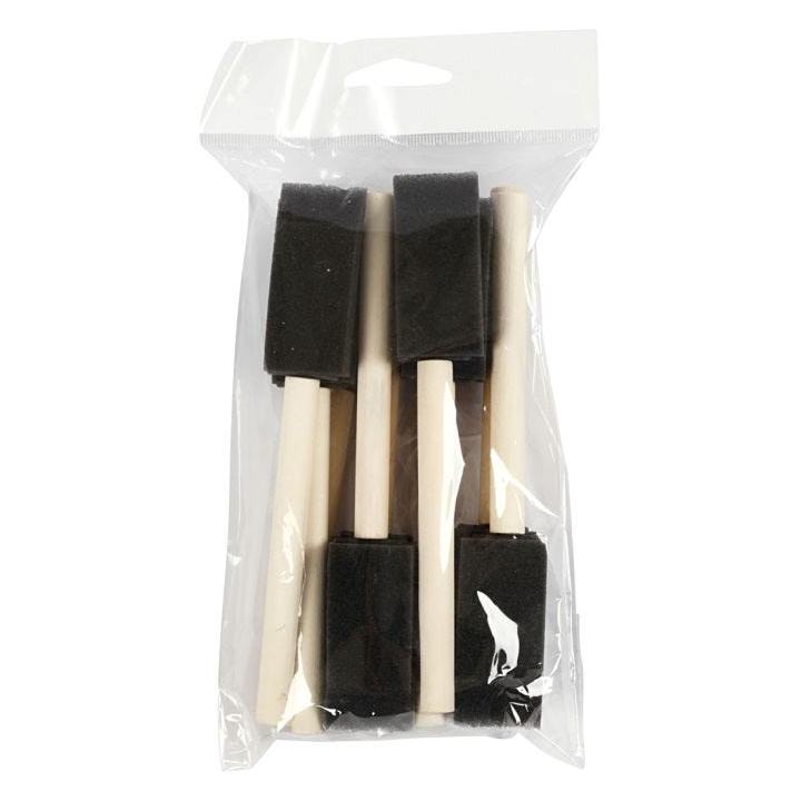 Artistline Schuimpenselen 25 mm 10 stuks