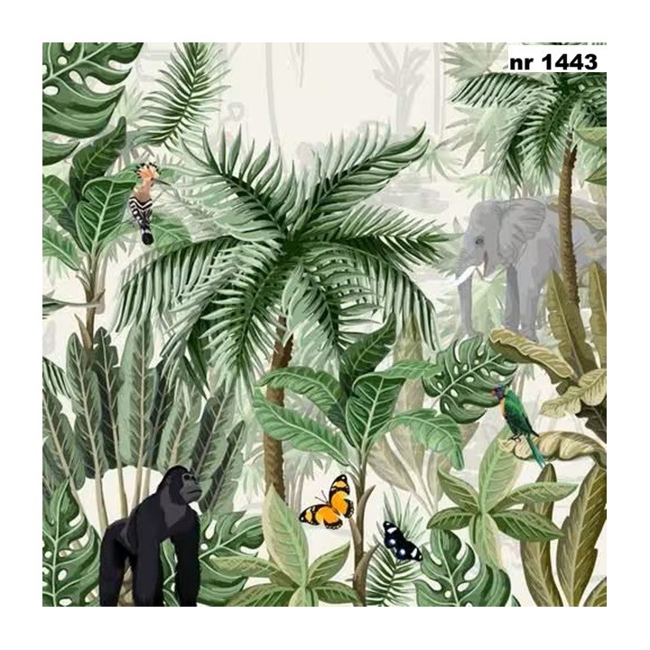 Rainforest servet 33x33cm