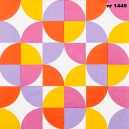 Disco servet 33x33cm