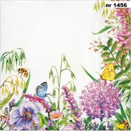 Wildflowers Frame servet 33x33cm