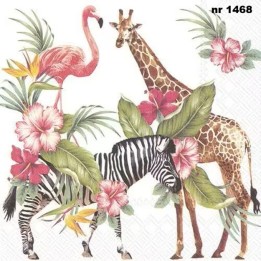Safari Park servet 33x33cm