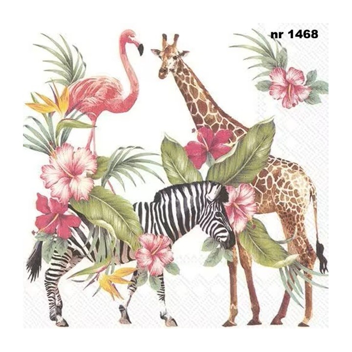 Safari Park servet 33x33cm