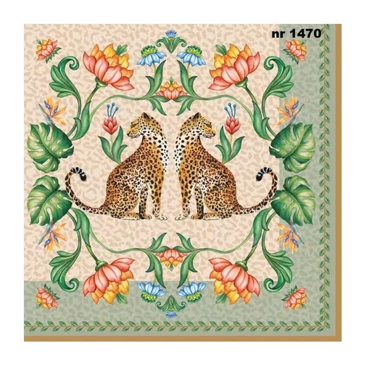 Jungle Vibes servet 33x33cm