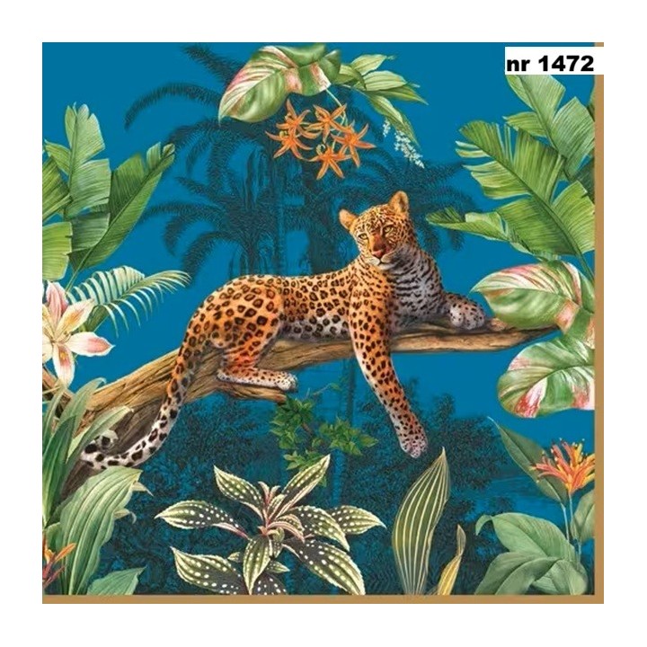 Serengeti servet 33x33cm