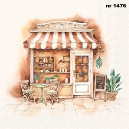 Coffee Break cream servet 33x33cm