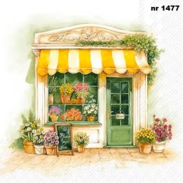 Flower Shop servet 33x33cm