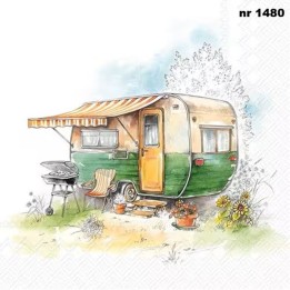 Camping servet 33x33cm
