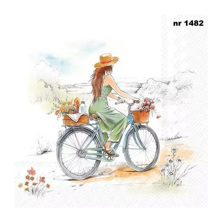 Cycling servet 33x33cm