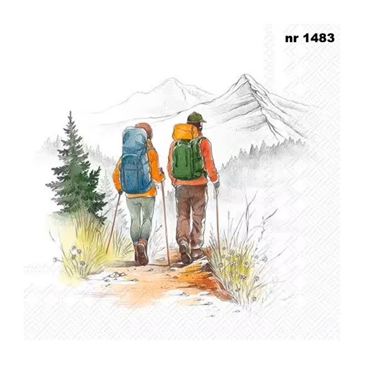 Hiking servet 33x33cm