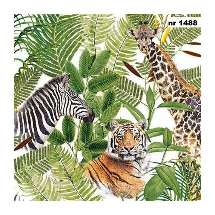 Safari servet 33x33cm