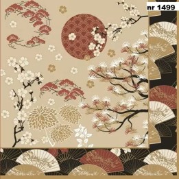 Kimono servet 33x33cm