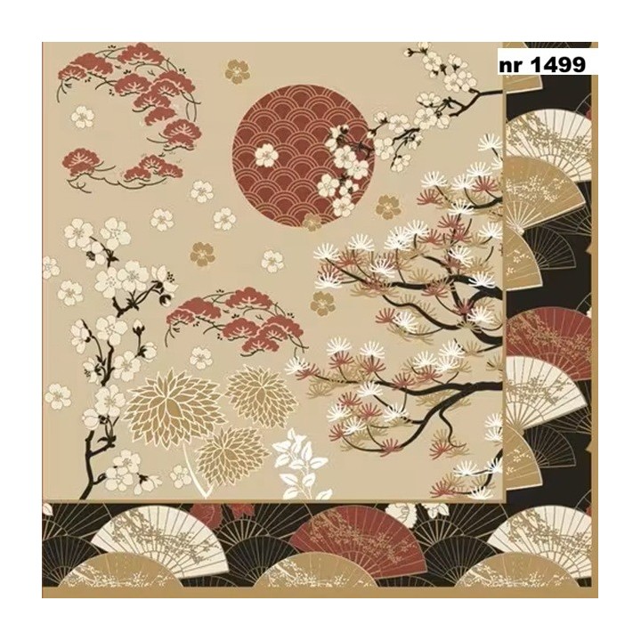 Kimono servet 33x33cm