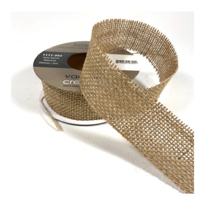 Creative jute lint naturel 35mm/5m