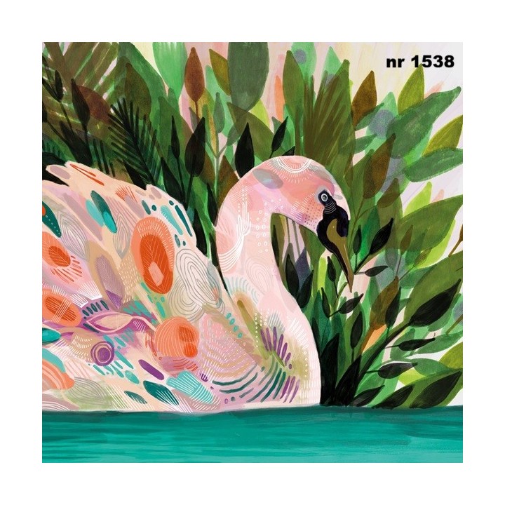 Swan Song servet 33x33cm