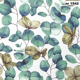 Eucalyptus Leaves servet 33x33cm
