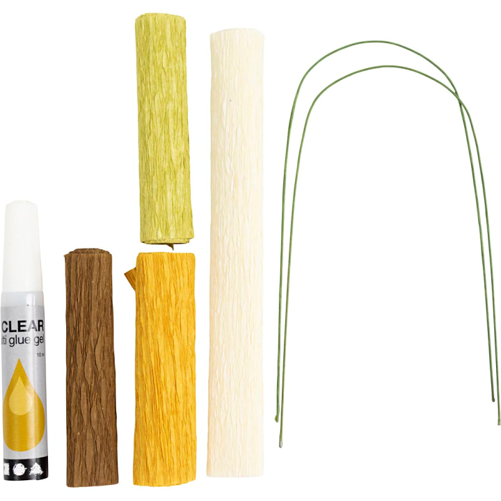 CC Creatieve Mini Hobbyset crêpepapier bloemen magnoliatak