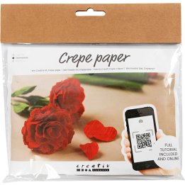 CC Creatieve Mini Hobbyset crêpepapier bloemen rozen