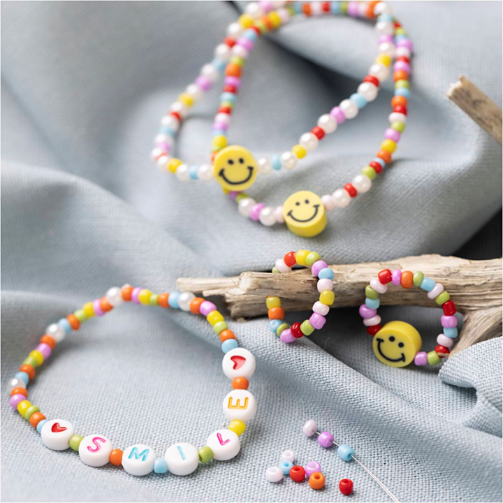 CC Creatieve Mini Hobbyset Sieraden smileys armbandjes
